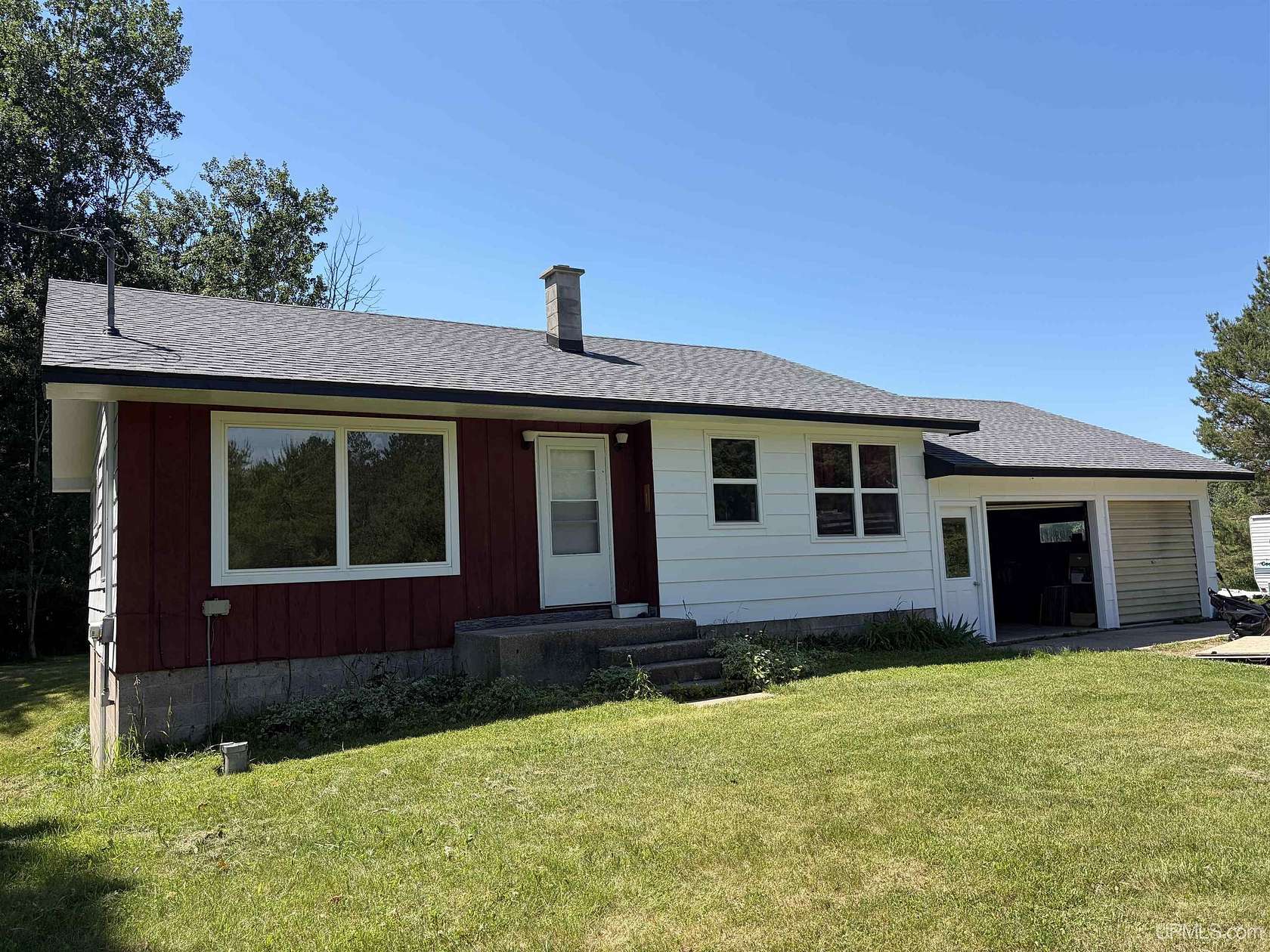 20 Acres of Recreational Land with Home for Sale in Trenary, Michigan