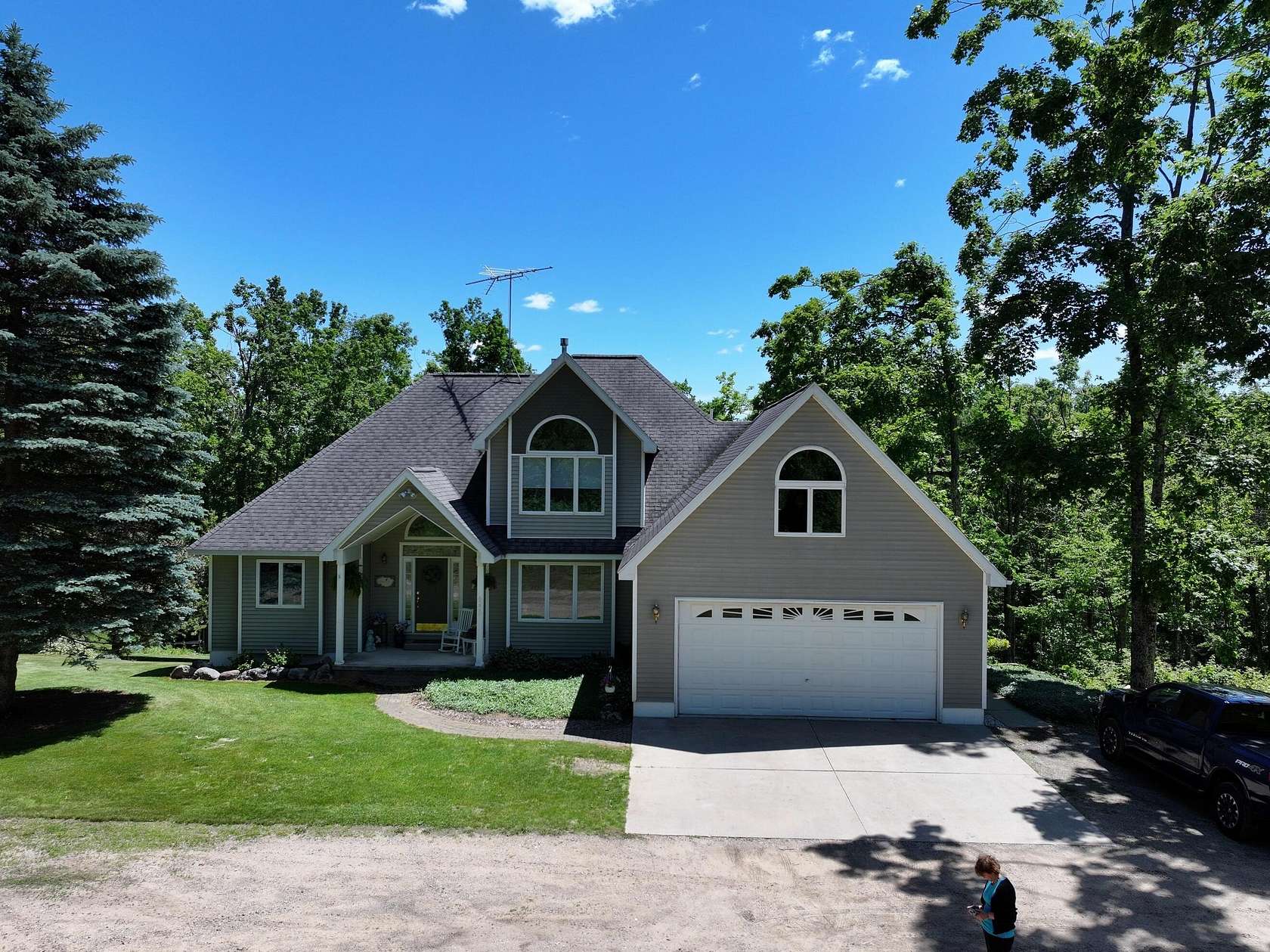 34.6 Acres of Recreational Land with Home for Sale in Gaylord, Michigan