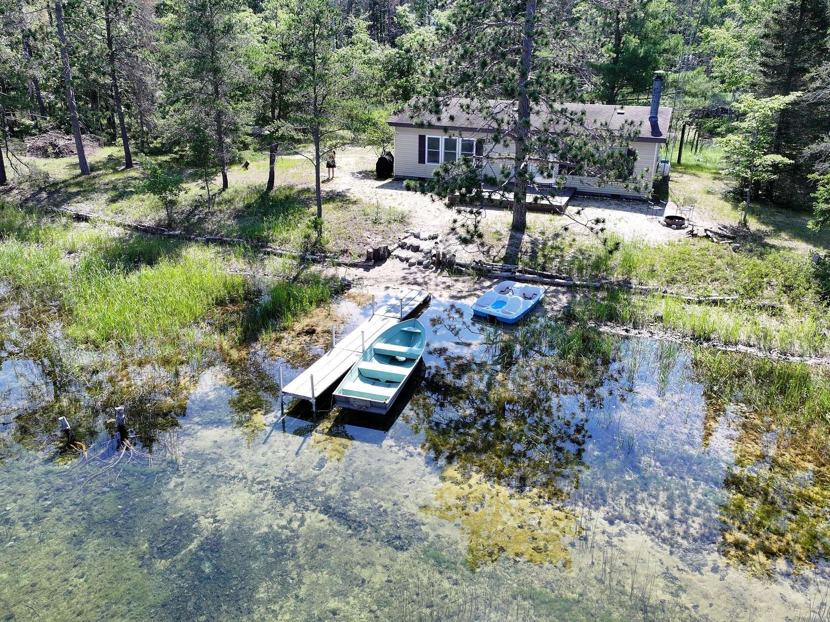 15.4 Acres of Land with Home for Sale in Johannesburg, Michigan