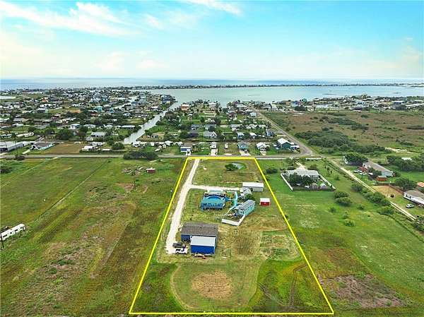 2.49 Acres of Land with Home for Sale in Rockport, Texas