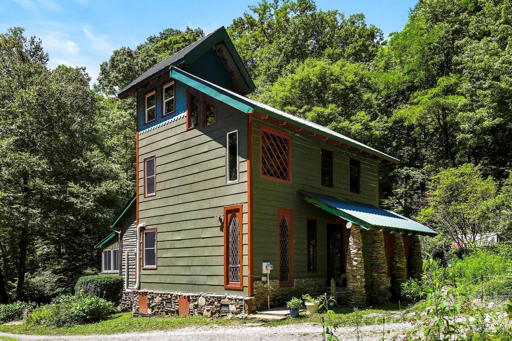 6.7 Acres of Land with Home for Sale in Black Mountain, North Carolina