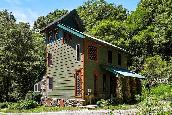 6.7 Acres of Land with Home for Sale in Black Mountain, North Carolina