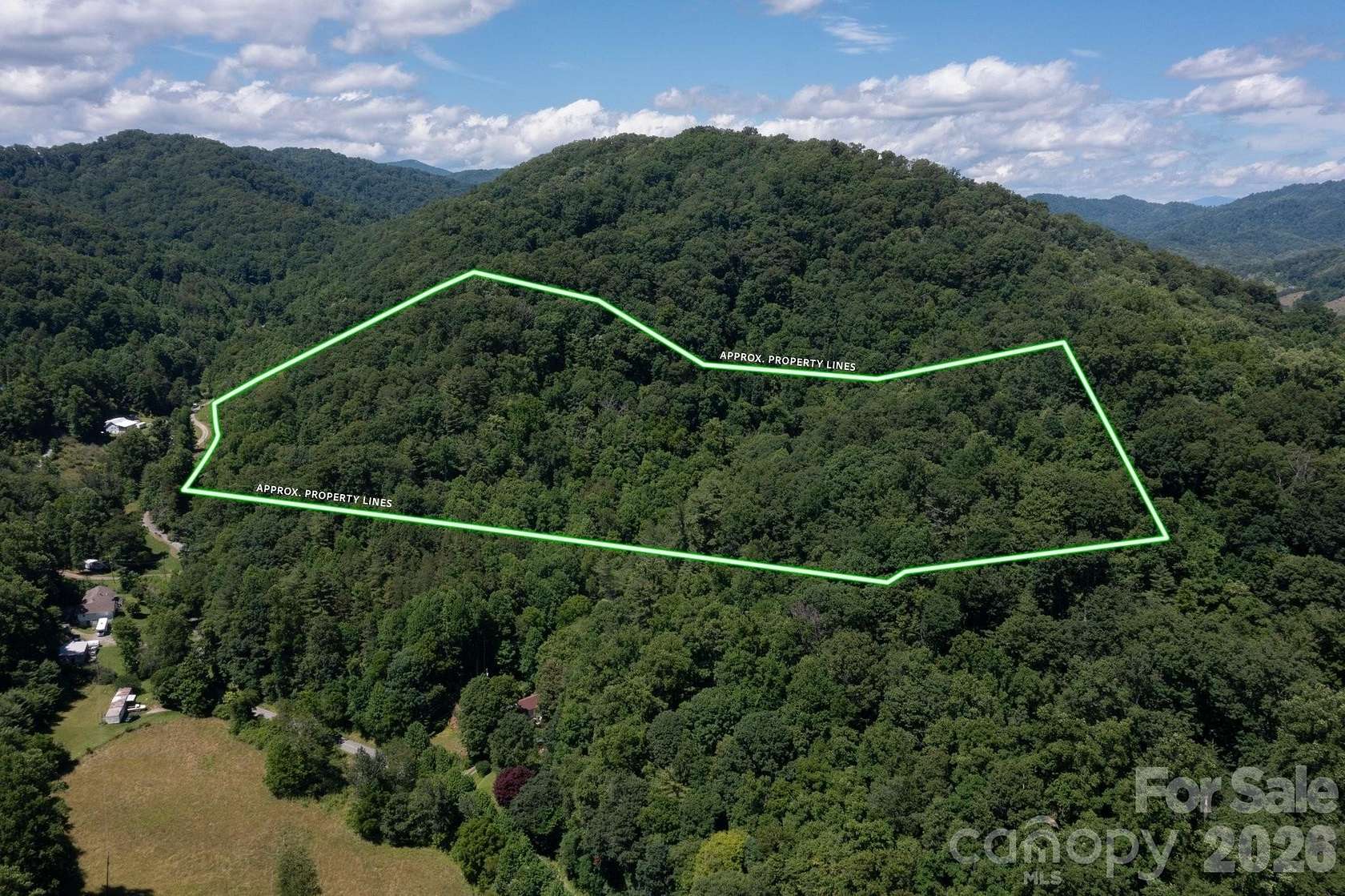 18.4 Acres of Land for Sale in Mars Hill, North Carolina