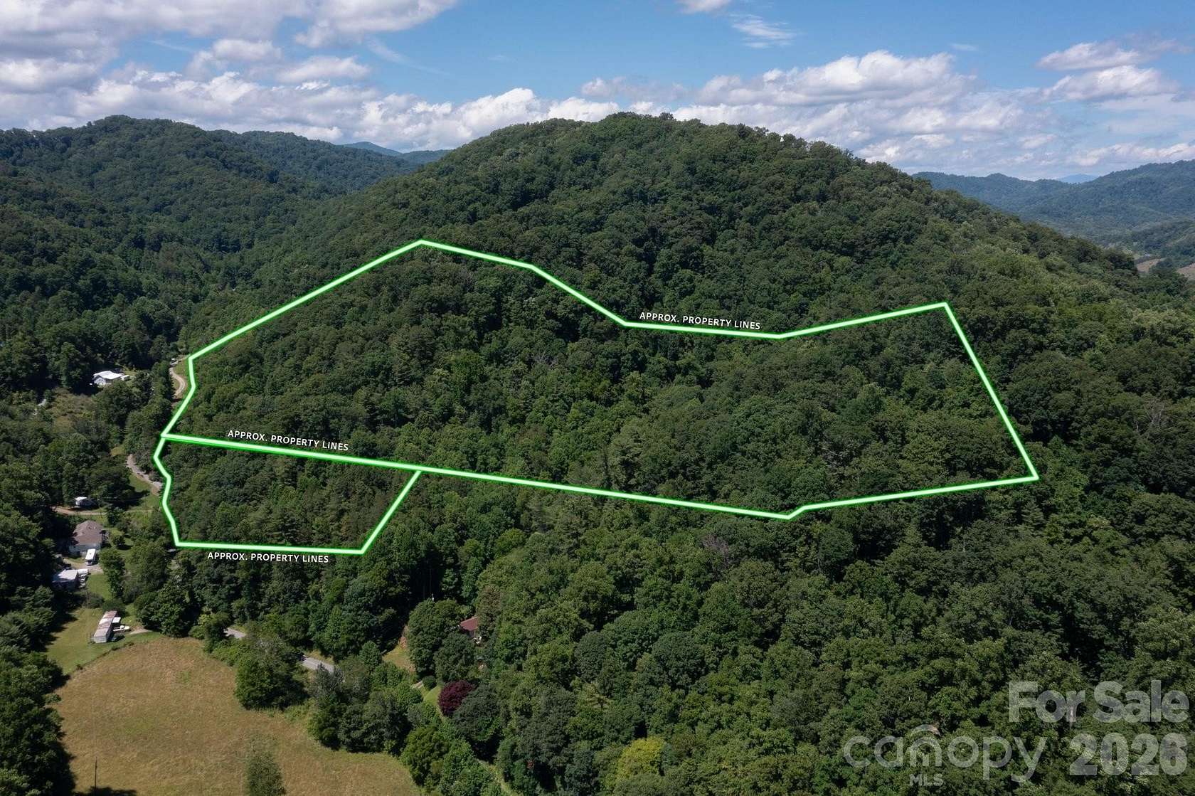 23.2 Acres of Recreational & Residential Land for Sale in Mars Hill, North Carolina