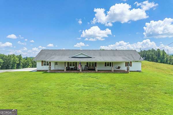 11.9 Acres of Land with Home for Sale in Wadley, Alabama