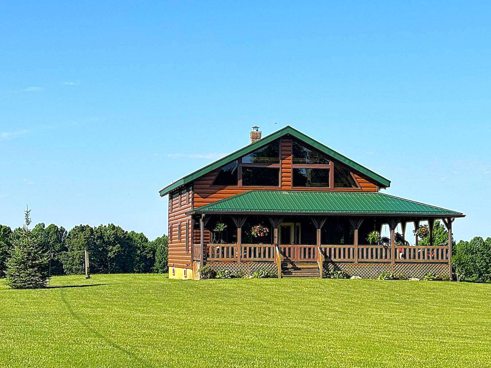 149 Acres of Land with Home for Sale in Liberty, Kentucky