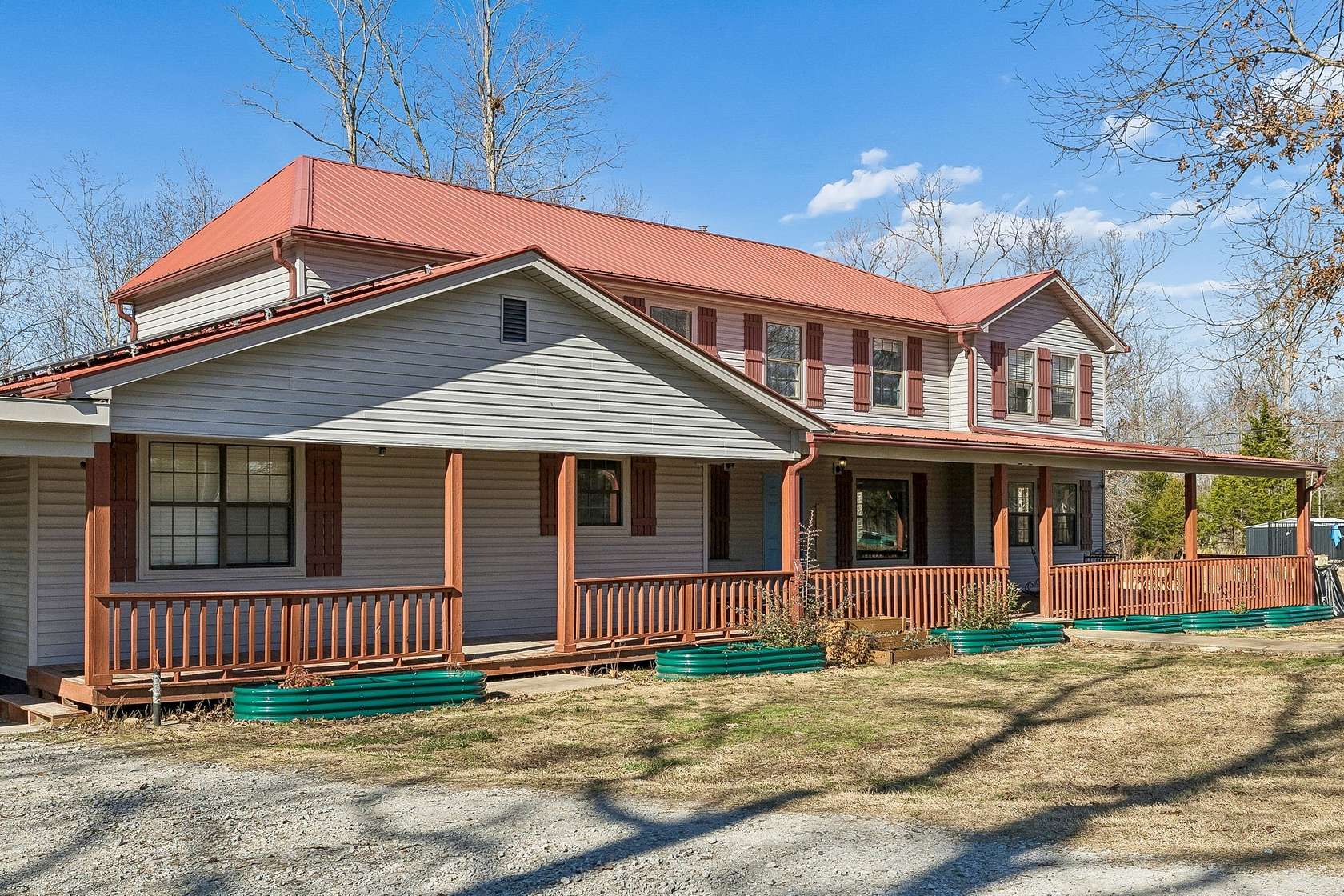 7.45 Acres of Land with Home for Sale in Linden, Tennessee