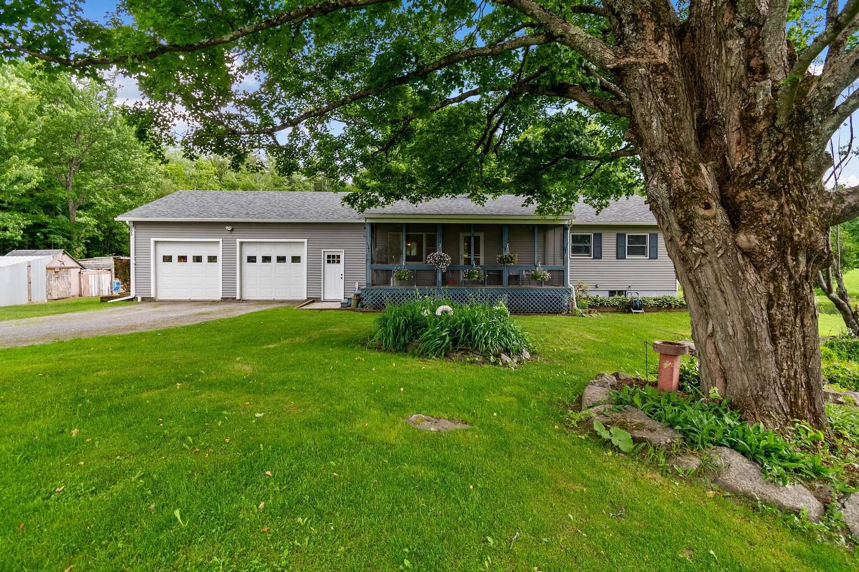 10.1 Acres of Recreational Land with Home for Sale in Fletcher, Vermont