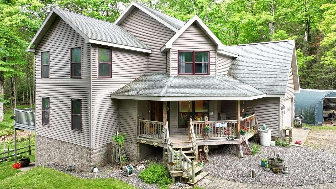 3.34 Acres of Land with Home for Sale in St. Germain Town, Wisconsin