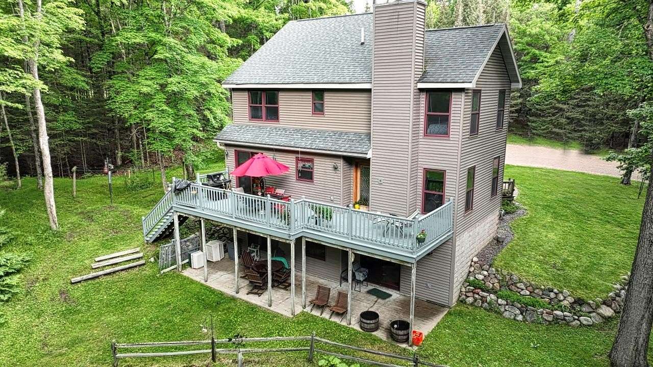 3.34 Acres of Land with Home for Sale in St. Germain Town, Wisconsin