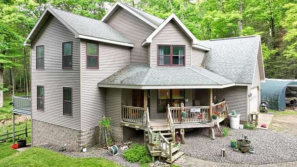 3.34 Acres of Land with Home for Sale in St. Germain Town, Wisconsin