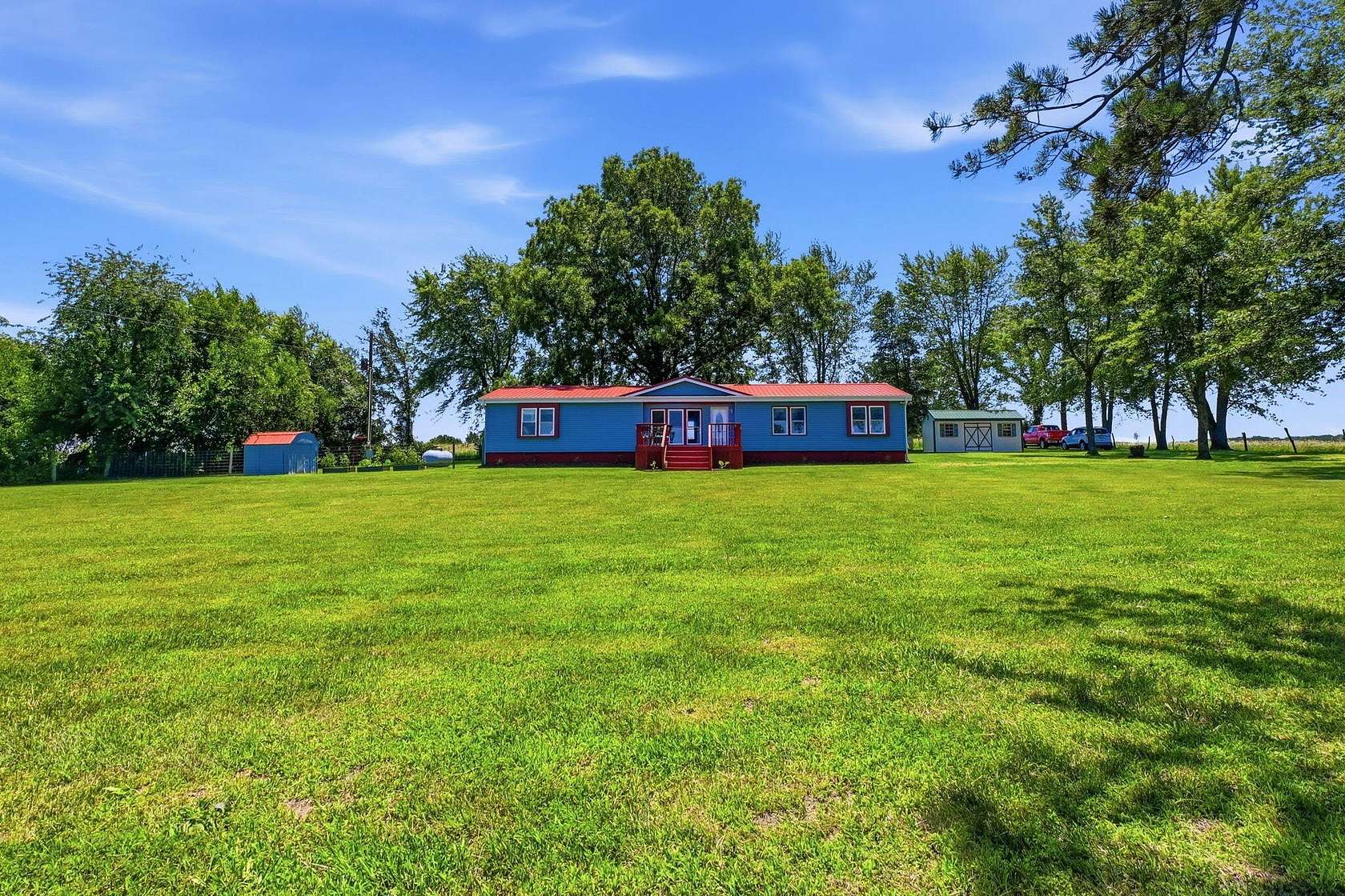 10 Acres of Land with Home for Sale in Urbana, Missouri