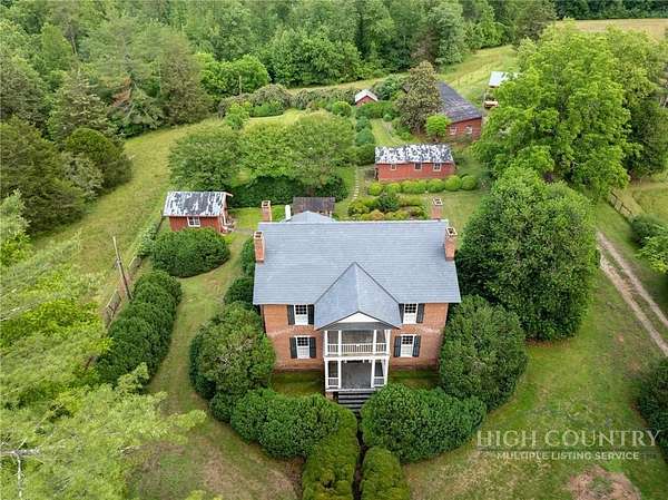37.4 Acres of Agricultural Land with Home for Sale in Lenoir, North Carolina