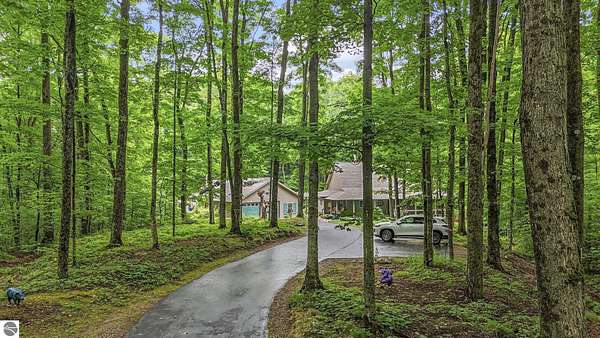 10 Acres of Recreational Land with Home for Sale in Bellaire, Michigan