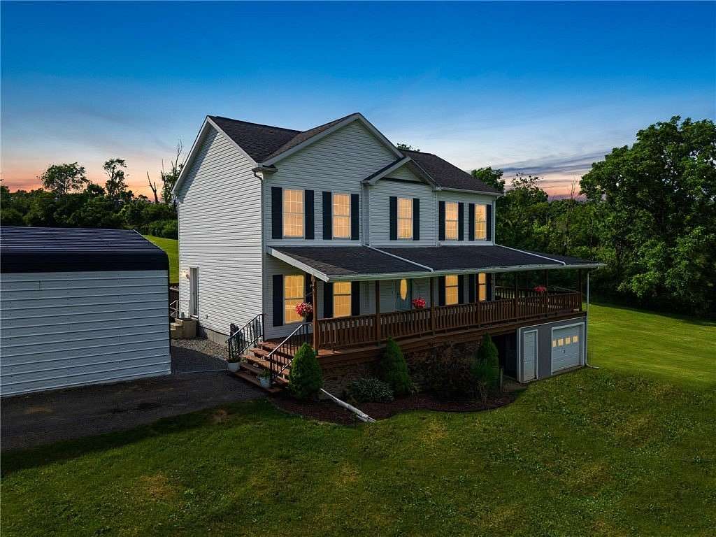 7.6 Acres of Land with Home for Sale in Burdett, New York