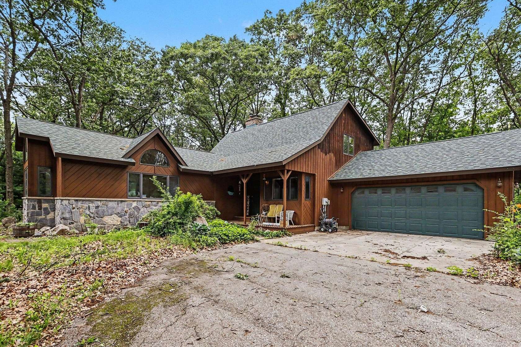 19.5 Acres of Recreational Land with Home for Sale in Delton, Michigan