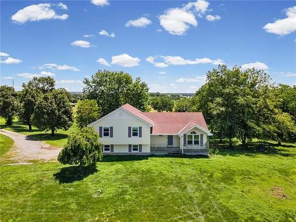 5.14 Acres of Land with Home for Sale in Kearney, Missouri