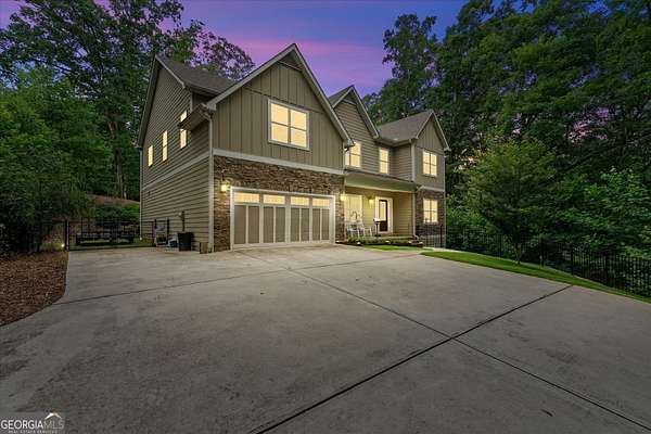 3.88 Acres of Land with Home for Sale in Villa Rica, Georgia