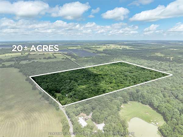 20.1 Acres of Recreational Land with Home for Sale in Bogata, Texas