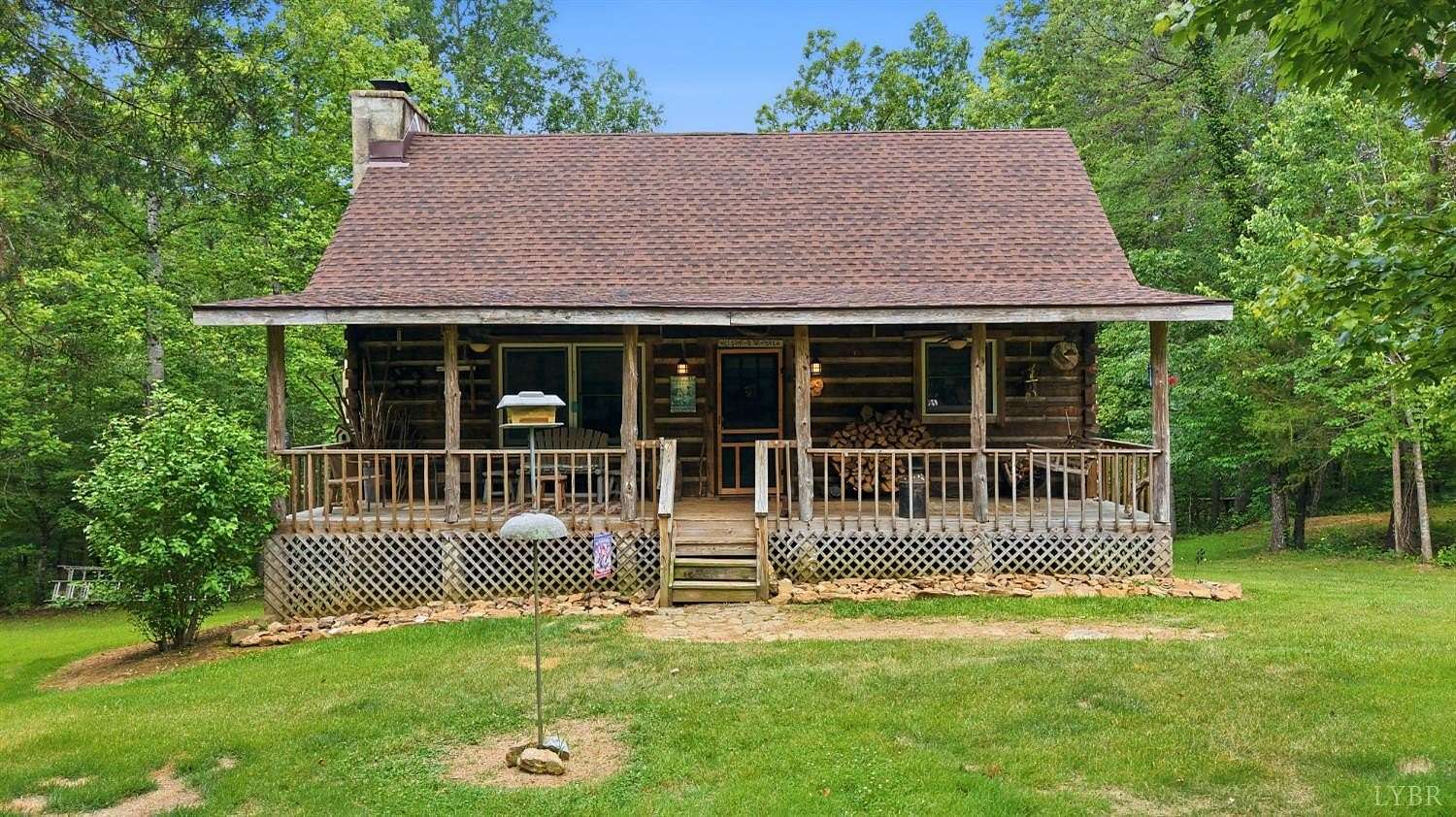 25.1 Acres of Recreational Land with Home for Sale in Spout Spring, Virginia