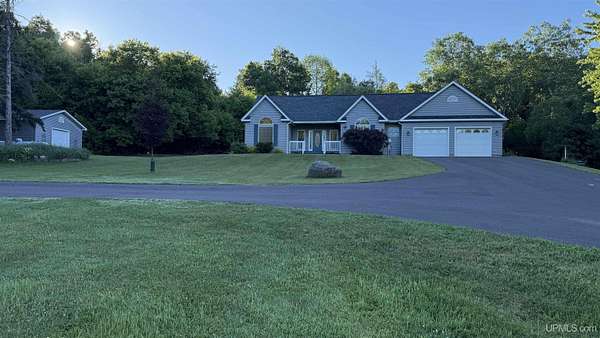 10 Acres of Land with Home for Sale in Ironwood, Michigan