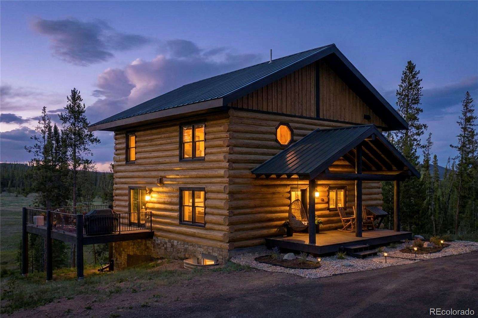 8.15 Acres of Land with Home for Sale in Fraser, Colorado