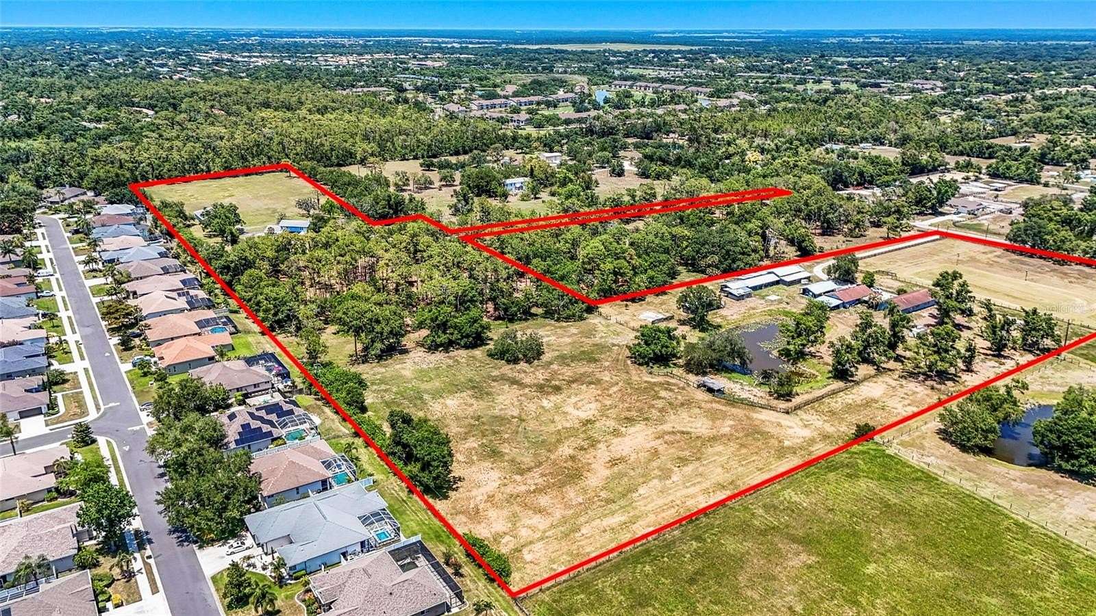 18.3 Acres of Land with Home for Sale in Sarasota, Florida