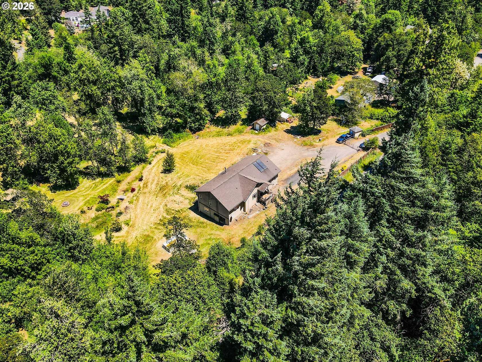 2.7 Acres of Land with Home for Sale in Eugene, Oregon