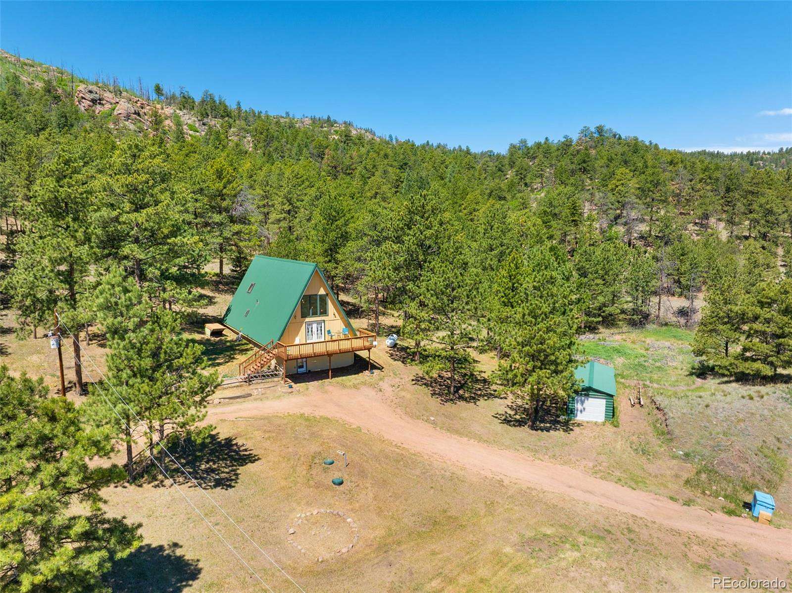 3 Acres of Land with Home for Sale in Florissant, Colorado