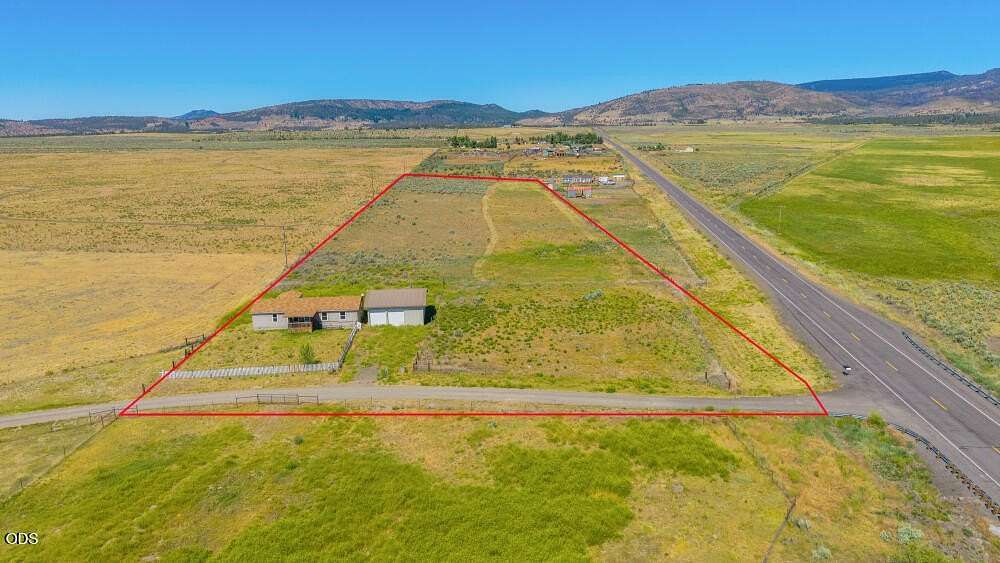 6.78 Acres of Land with Home for Sale in Lakeview, Oregon