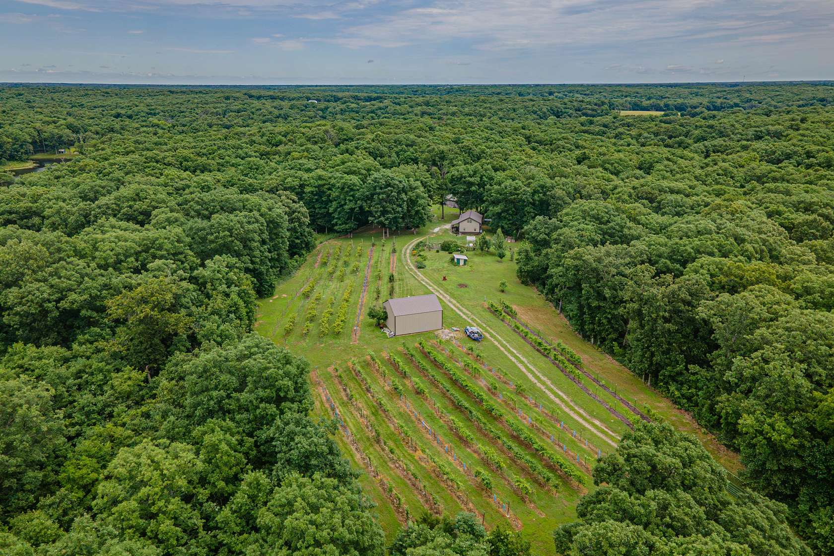 24 Acres of Land with Home for Sale in Clark, Missouri