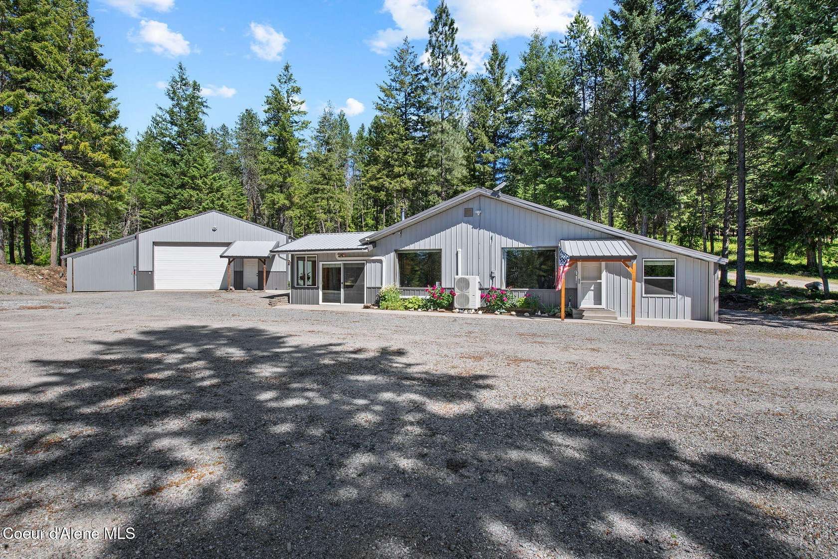 15 Acres of Land with Home for Sale in Cocolalla, Idaho
