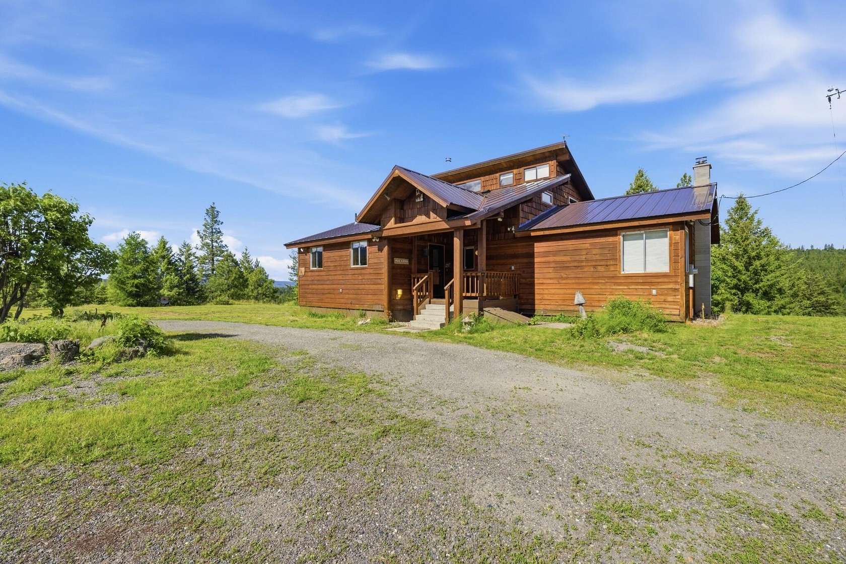 36 Acres of Recreational Land with Home for Sale in Colville, Washington