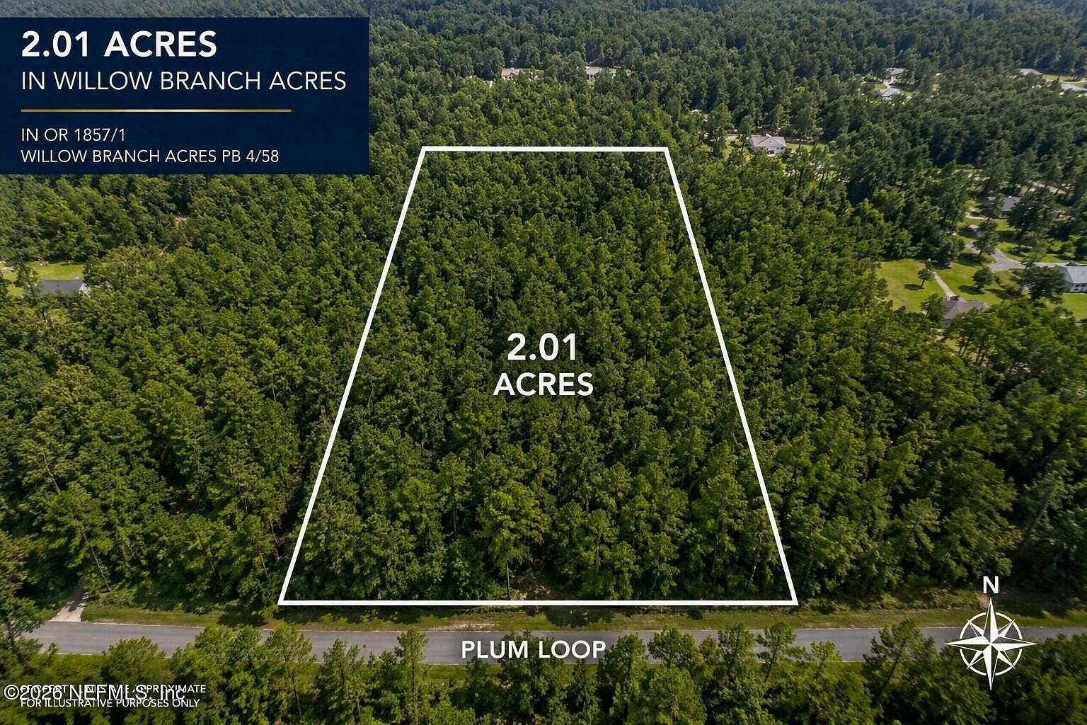 2 Acres of Residential Land for Sale in Fernandina Beach, Florida