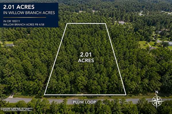 2 Acres of Residential Land for Sale in Fernandina Beach, Florida
