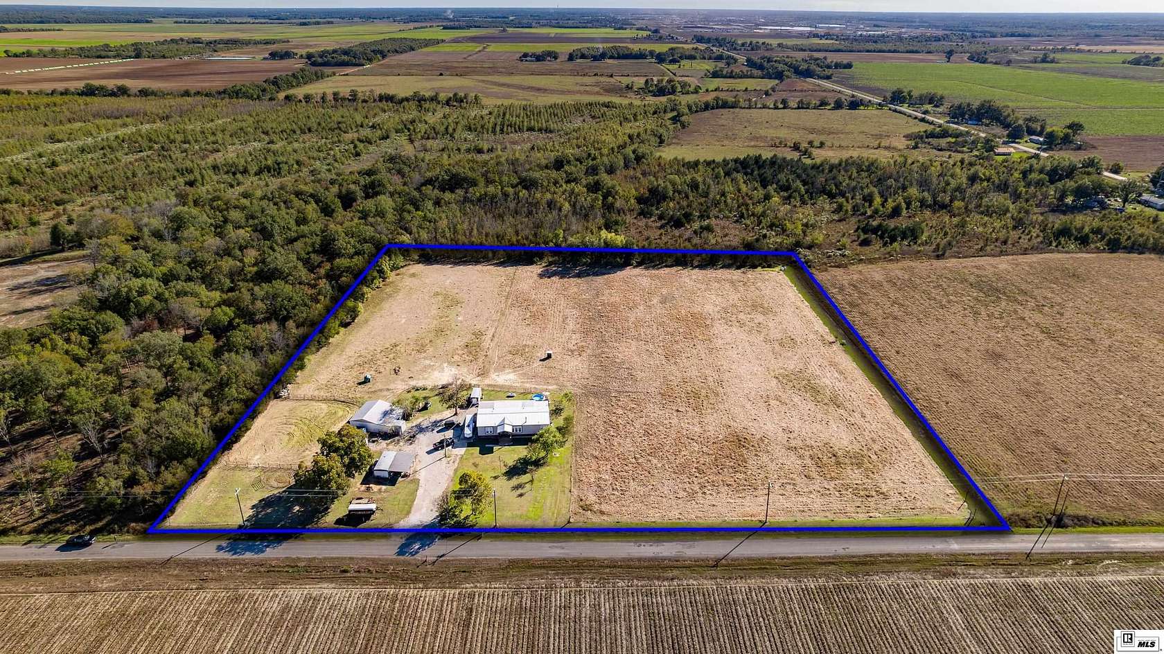 10 Acres of Land with Home for Sale in Rayville, Louisiana