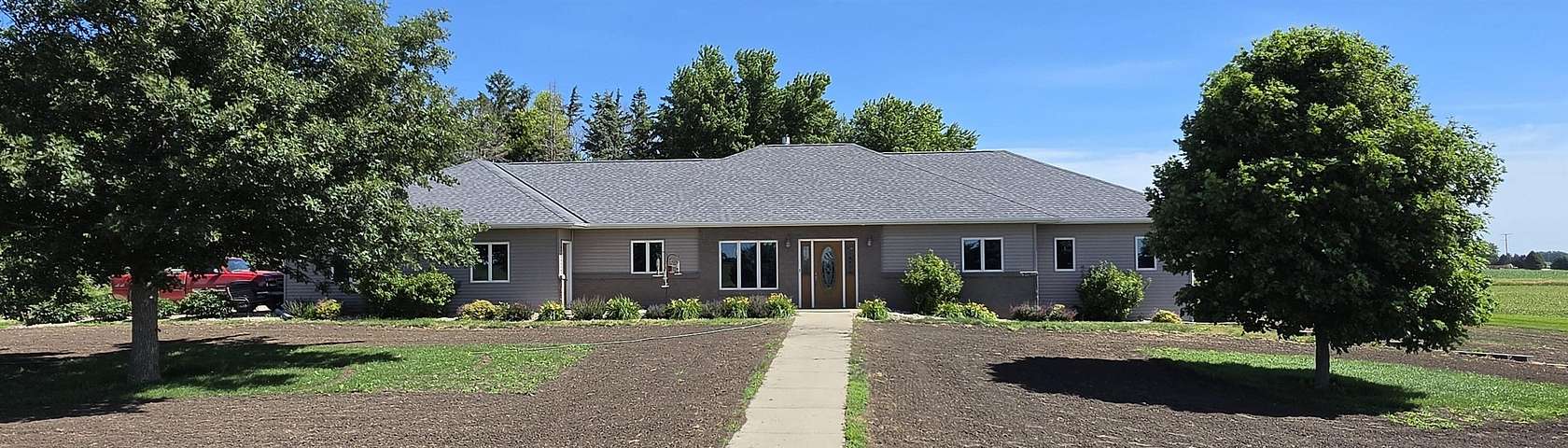 8.35 Acres of Land with Home for Sale in Sanborn, Iowa