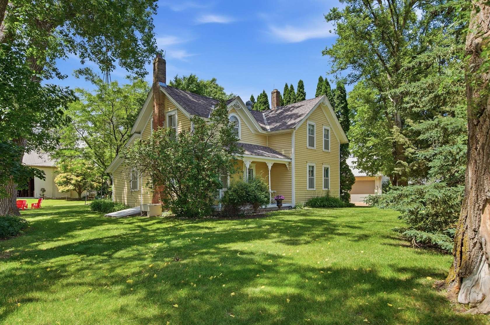 9.76 Acres of Land with Home for Sale in Loretto, Minnesota