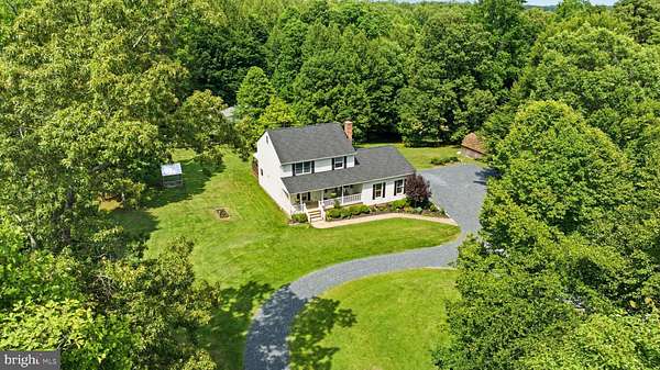 10 Acres of Recreational Land with Home for Sale in Port Tobacco, Maryland