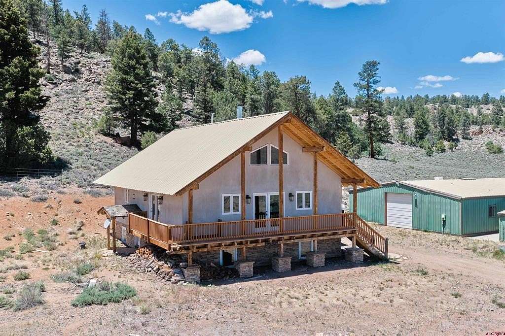 40 Acres of Land with Home for Sale in Powderhorn, Colorado