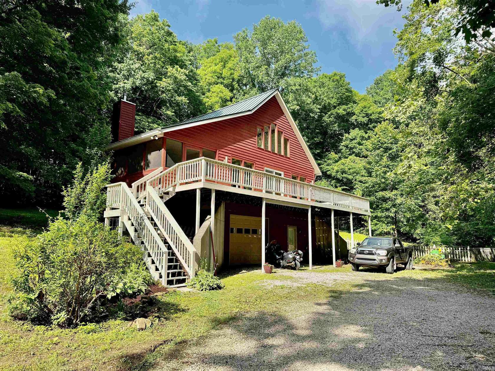 6 Acres of Land with Home for Sale in Springville, Indiana