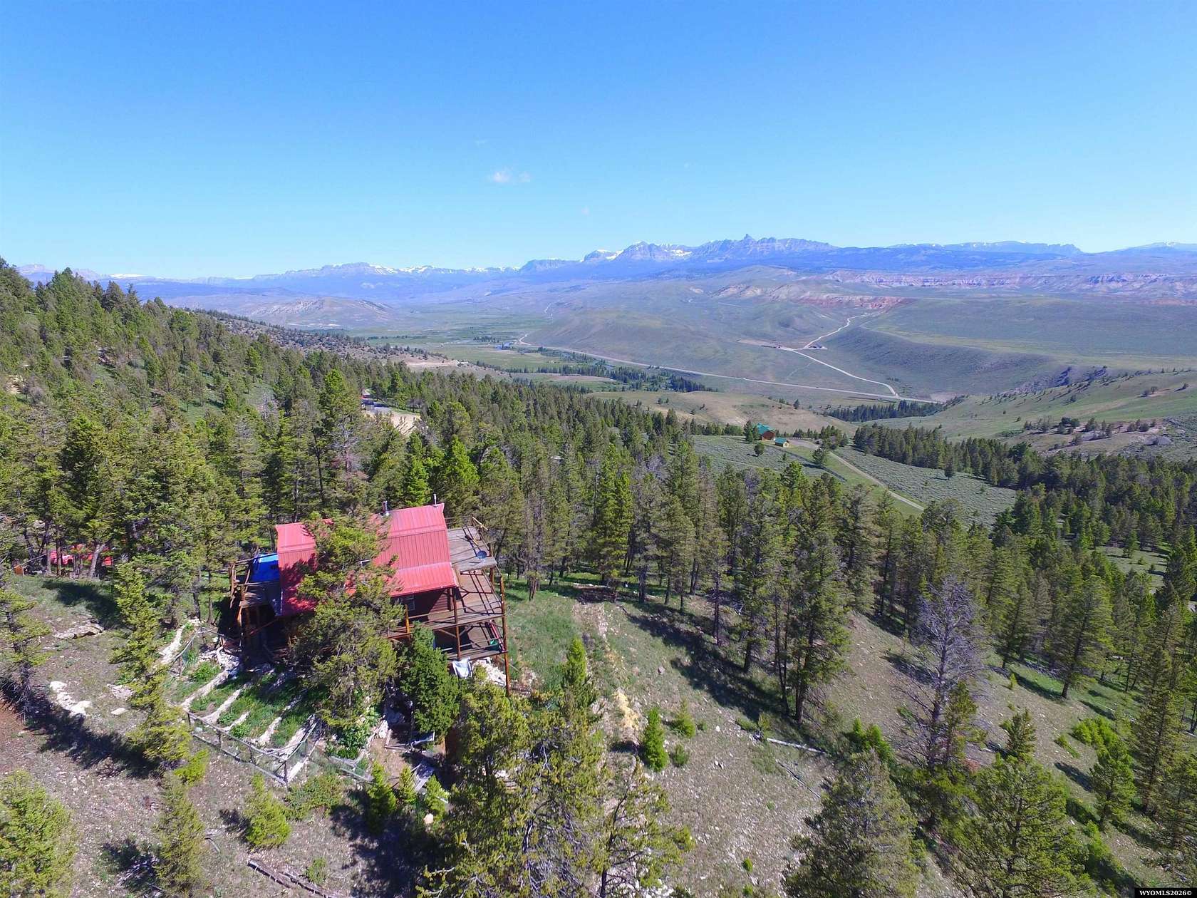 9.4 Acres of Land with Home for Sale in Dubois, Wyoming