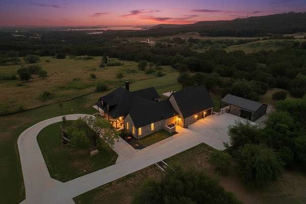 4 Acres of Land with Home for Sale in Graford, Texas