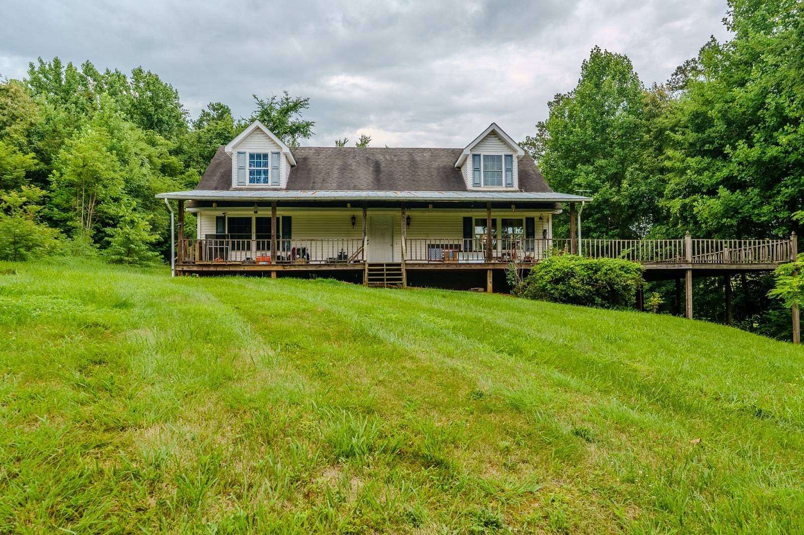 20.6 Acres of Land with Home for Sale in Greeneville, Tennessee