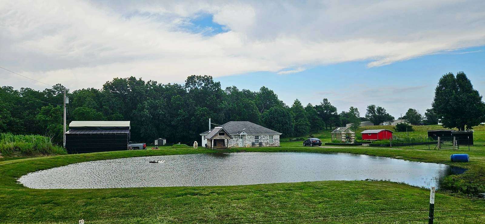 9.5 Acres of Land with Home for Sale in Urich, Missouri