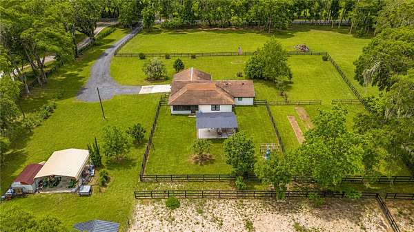 6 Acres of Land with Home for Sale in Anthony, Florida