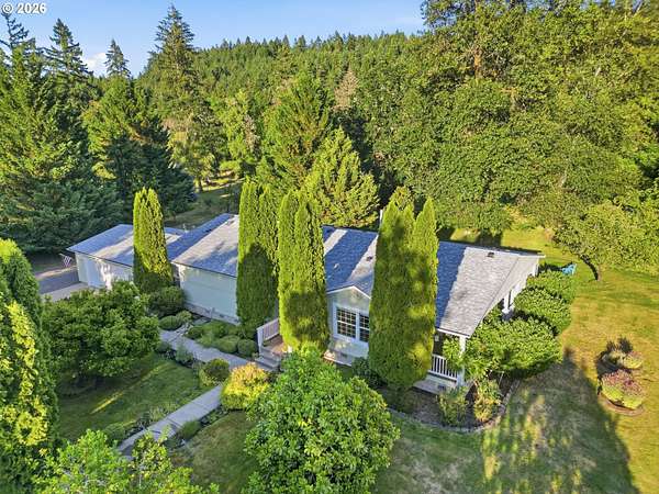 2.84 Acres of Land with Home for Sale in Marcola, Oregon