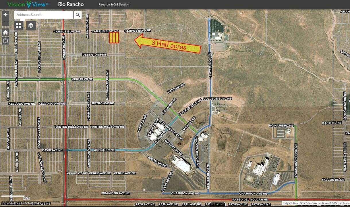 1.5 Acres of Commercial Land for Sale in Rio Rancho, New Mexico