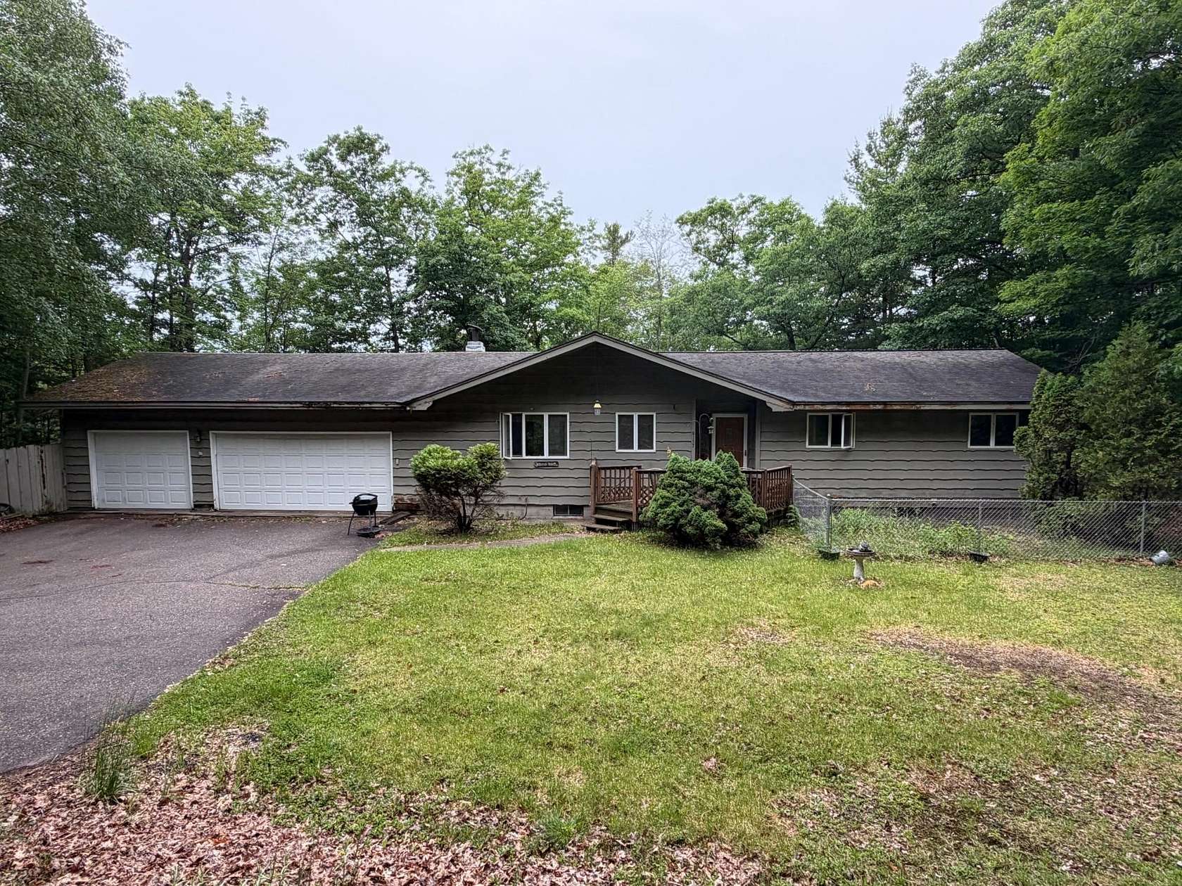 1.74 Acres of Land with Home for Sale in Minocqua, Wisconsin