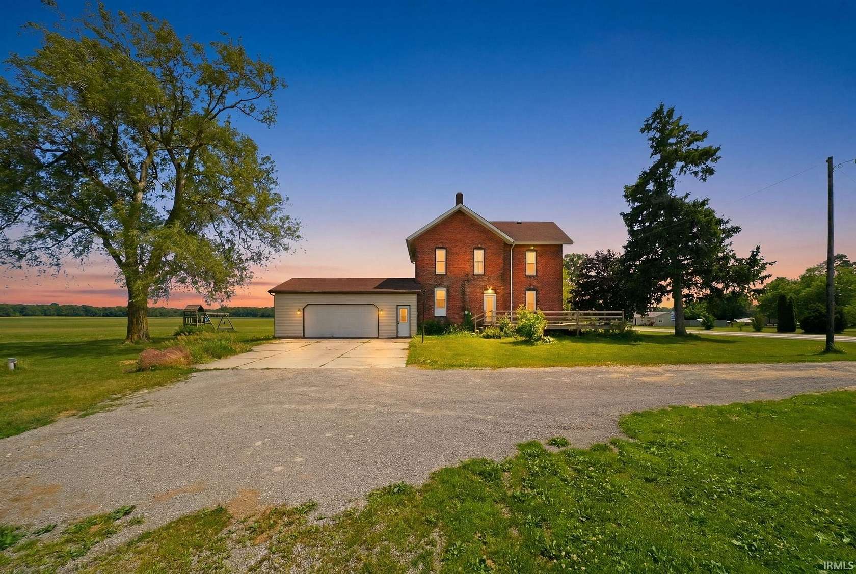 5.62 Acres of Land with Home for Sale in Butler, Indiana